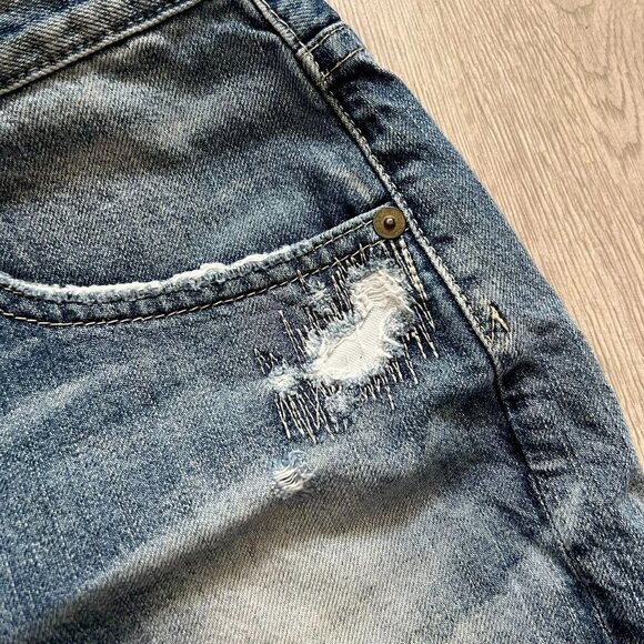 AG Ag-Ed Adriano Goldschmied shorts raw edge womens 27R/W30 The Sadie - Picture 4 of 10